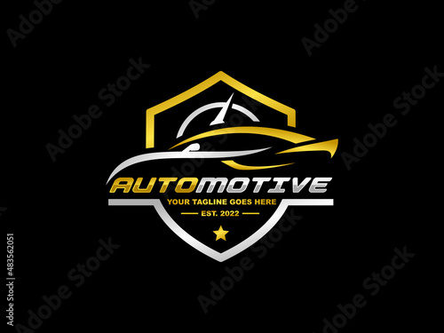 Automotive logo design vector illustration. Car logo vector