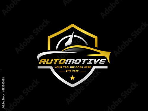 Automotive logo design vector illustration. Car logo vector