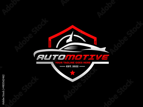 Automotive logo design vector illustration. Car logo vector