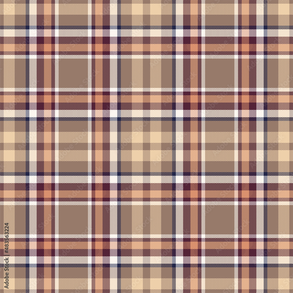 Plaid seamless pattern. Check fabric texture. Vector textile print. Plaid seamless pattern. Check fabric texture. Vector textile print.