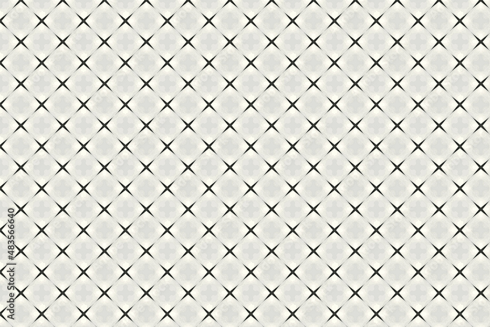 Fototapeta premium Black and grey seamless pattern