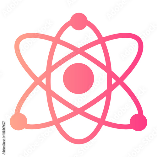 atom gradient icon