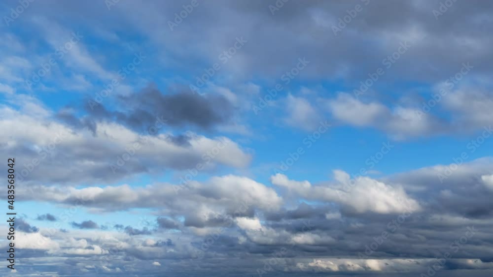 timelapse of beautiful blue sky and bright clouds as abstract background timelapse of beautiful blue sky and bright clouds as abstract background