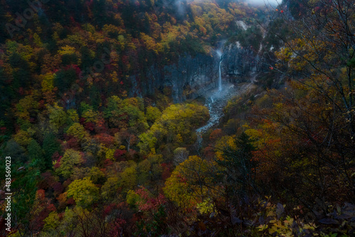 日本福島県安達太良山