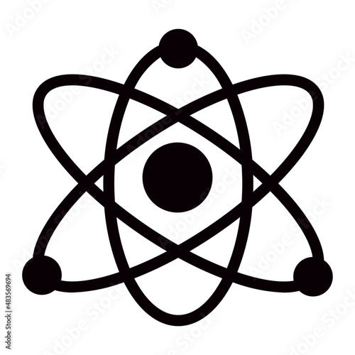 atom glyph icon