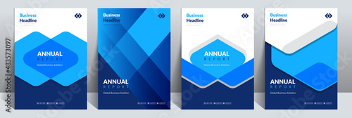 Annual Report Catalog Cover Design Template is adept to the Multipurpose Project such as a brochure, proposal, flyer, poster, presentation, catalog, cover, booklet, website, magazine, portfolio, etc