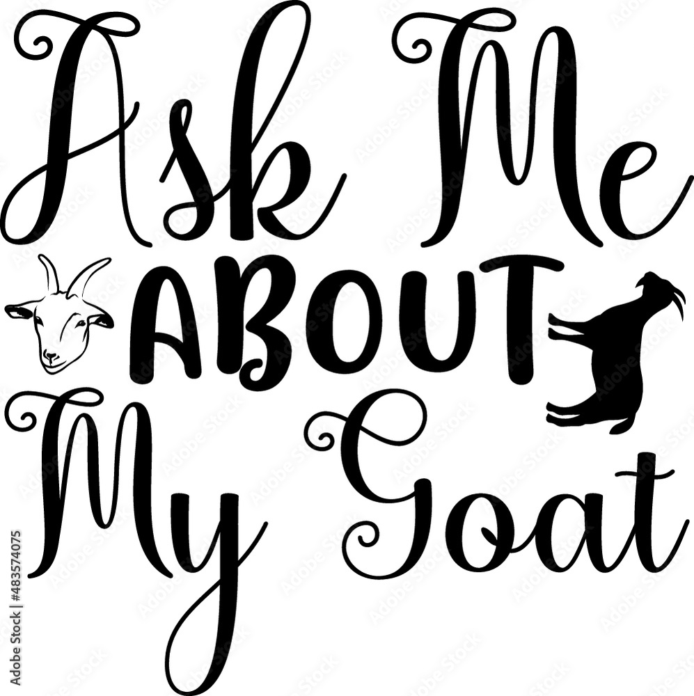 Goat Svg Design Template Goat Svg Design Template