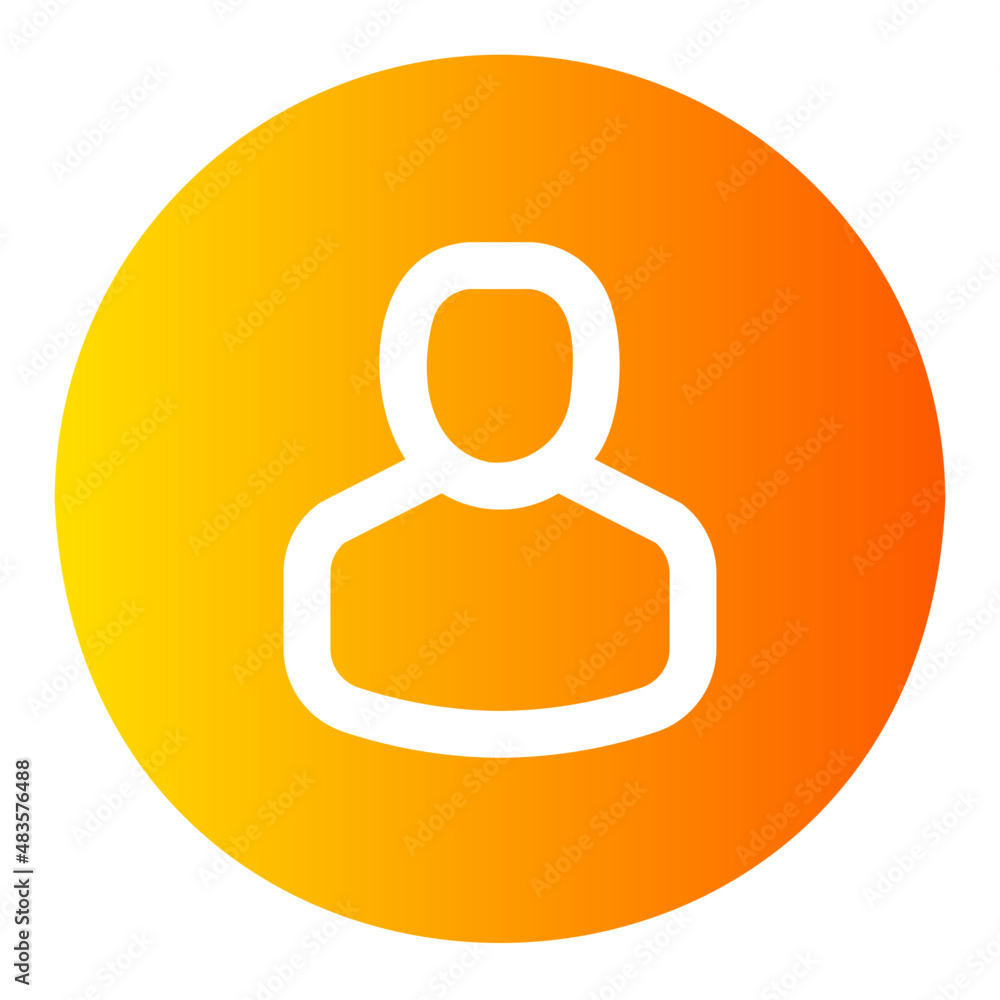 user gradient icon user gradient icon