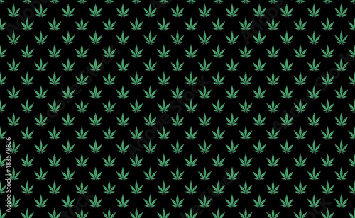 ganja black fabric