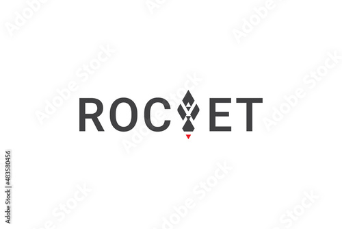 Creative and modern rocket icon vector for technology and transportation logo designs