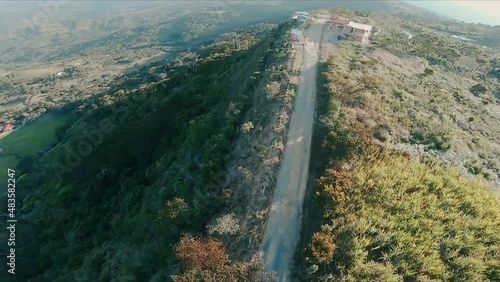 Vuelo sobre montaña con Drone FPV en Moniquira, Boyacá, Colombia  photo