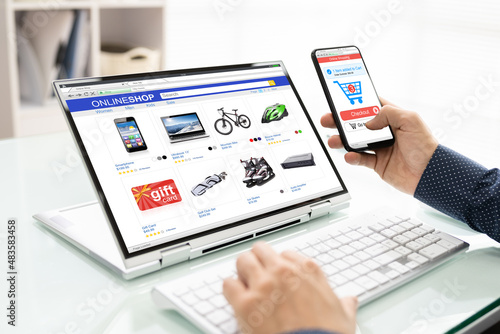 Online Ecommerce Website Store Shopping