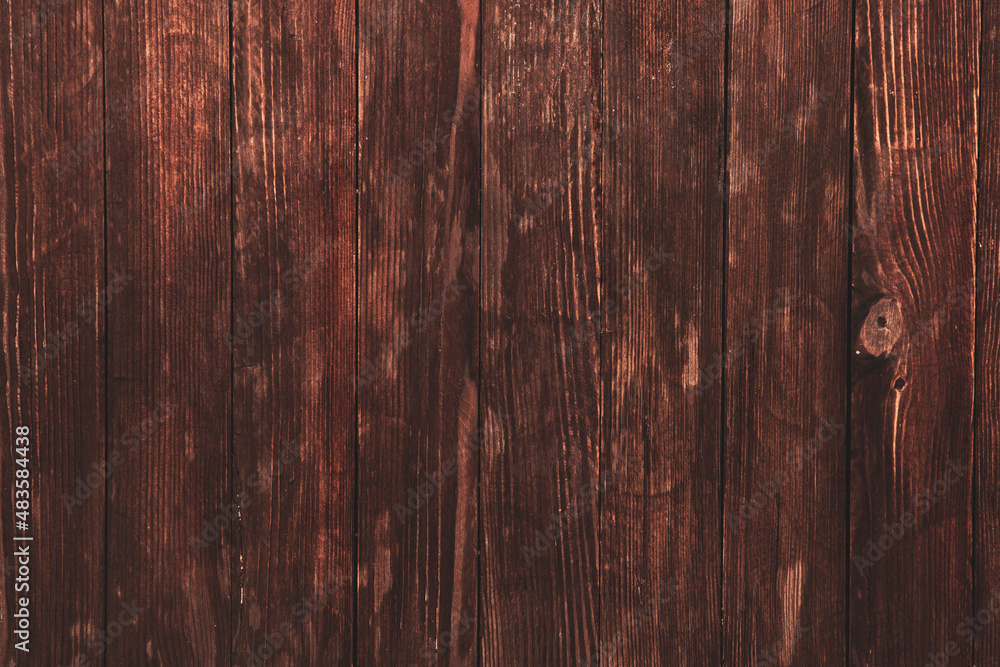 Obraz premium Painted wooden board for design or text. Colored wood abstraction