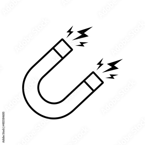 magnet outline icon