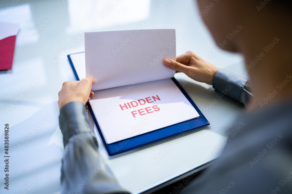 Person Found Hidden Fees Person Found Hidden Fees