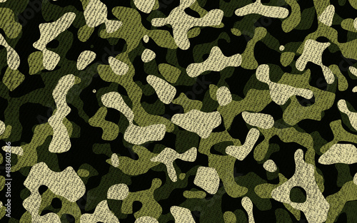 ARTIFICIAL CAMOUFLAGE ARMY BACKGROUND TEXTURE