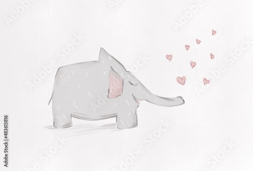 elephant February 14 valentine's day
