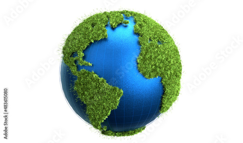 ECOLOGY word made with gree...