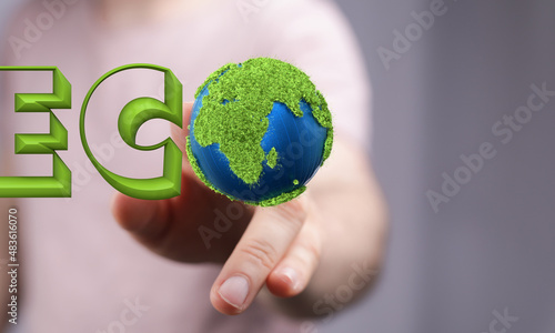 Ecology and go green symbol