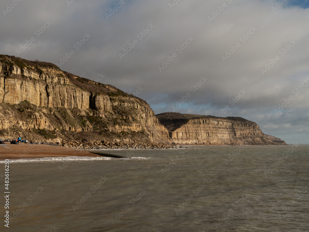 The Cliffs of Hastings. The Cliffs of Hastings.