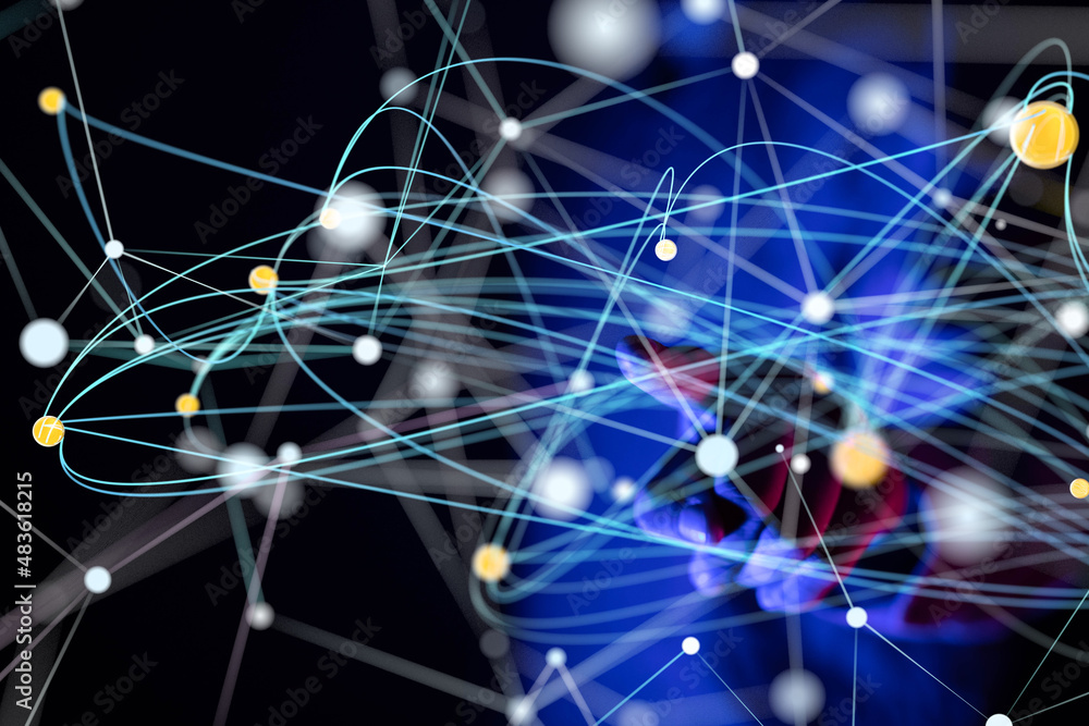conference Digital Network and data concept 3d conference Digital Network and data concept 3d