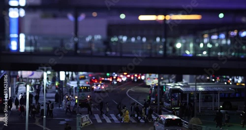 Wallpaper Mural Neon billboards at the neon town in Shibuya Torontodigital.ca
