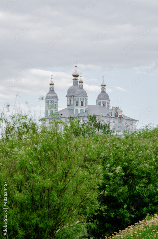 Uspensky cathedral, 1677, Baroque, Smolensk city, Smolensk Oblast, Russia.