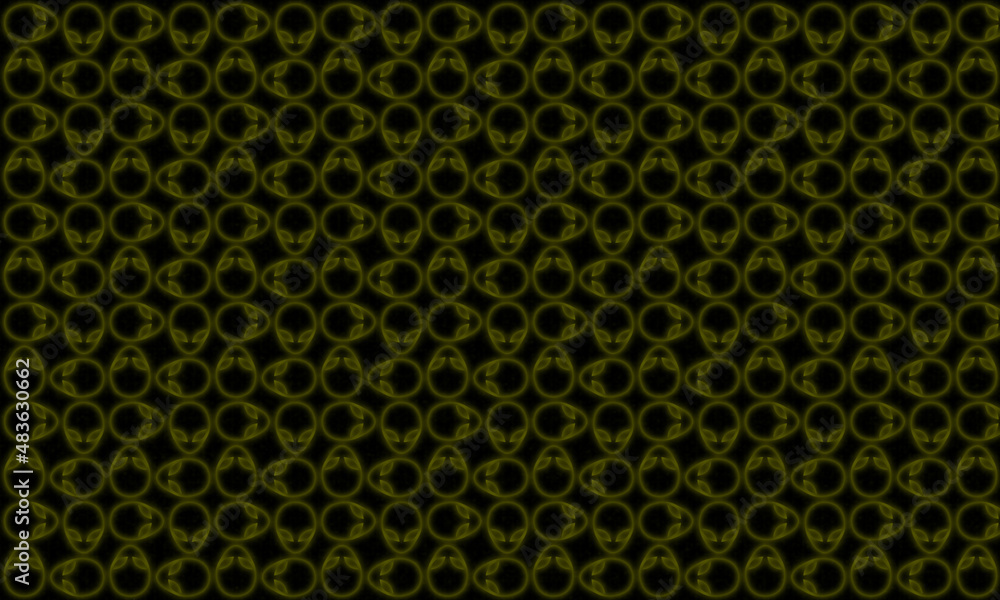 alien pattern background. alien pattern background.
