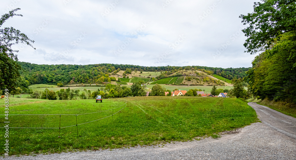 Naklejka premium Naturpark-Stromberg-Heuchelberg