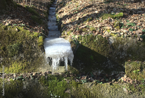 frozen water