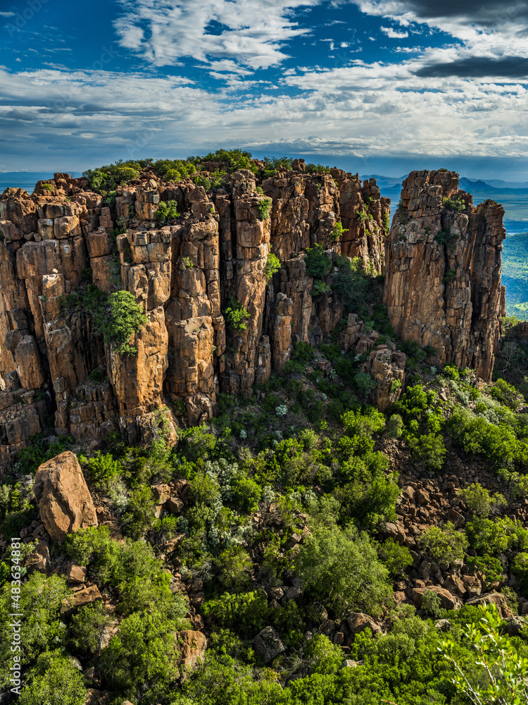 Valley of Desolation in Camdeboo National Park in Graaff-Reinet Eastern Cape South Africa