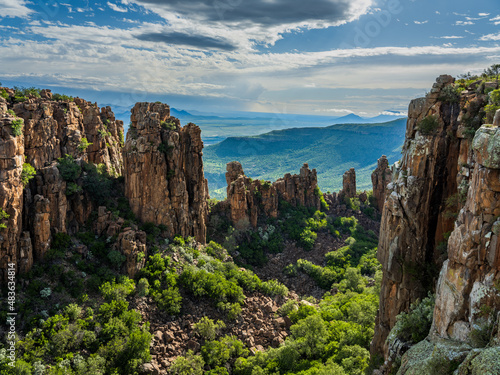 Valley of Desolation in Camdeboo National Park in Graaff-Reinet Eastern Cape South Africa photo