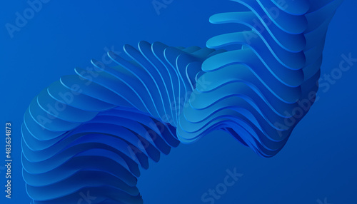 Abstract 3D Render photo