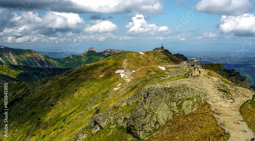 Fototapeta Naklejka Na Ścianę i Meble -  Tatry, Karpaty, Polska, morskie oko, Tatry Wysokie, dolina pięciu stawów, Kasprowy Wierch