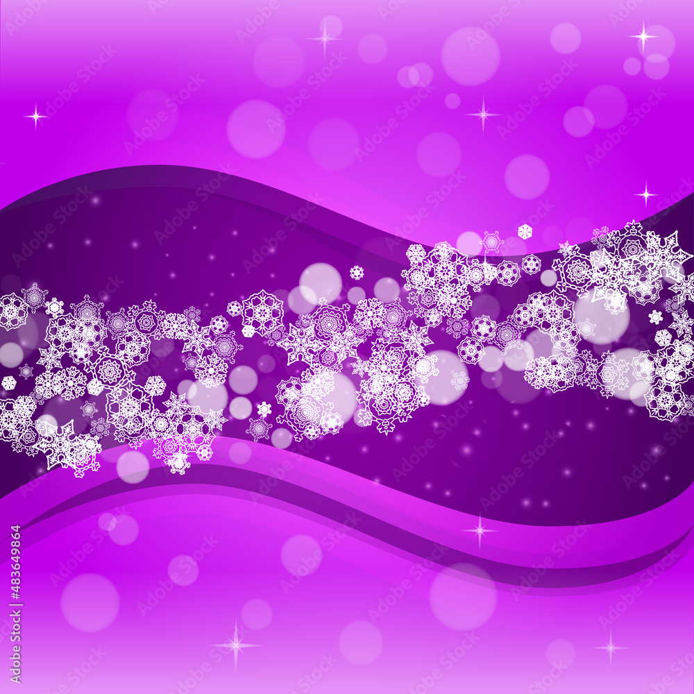 Snow frame with ultra violet snowflakes. New Year snowy backdrop. Winter border for flyer, gift card, party invite, retail offer and ad. Christmas trendy background. Holiday banner with snow frame Snow frame with ultra violet snowflakes. New Year snowy backdrop. Winter border for flyer, gift card, party invite, retail offer and ad. Christmas trendy background. Holiday banner with snow frame