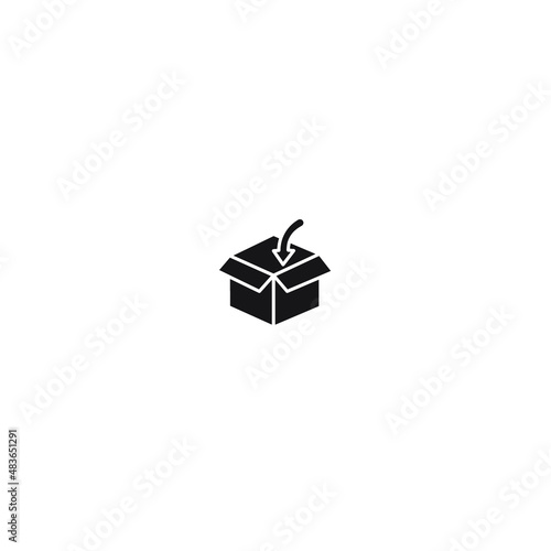 box icons symbol vector elements for infographic web
