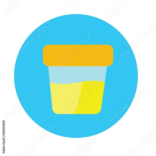 urine bottle icon