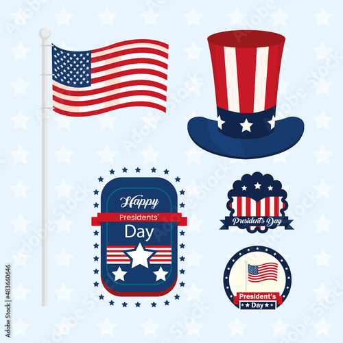 five president day items