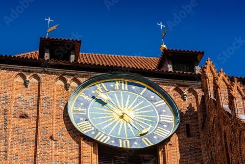 Torun, Poland - August 11, 2021. St. Johns Cathedral - Katedra pw. sw. Jana Chrzciciela i Jana Ewangelisty photo