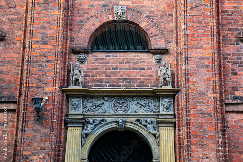 Torun, Poland - August 11, 2021. Museum of the History of Torun - District Museum - Muzeum Historii Torunia - Muzeum Okregowe photo