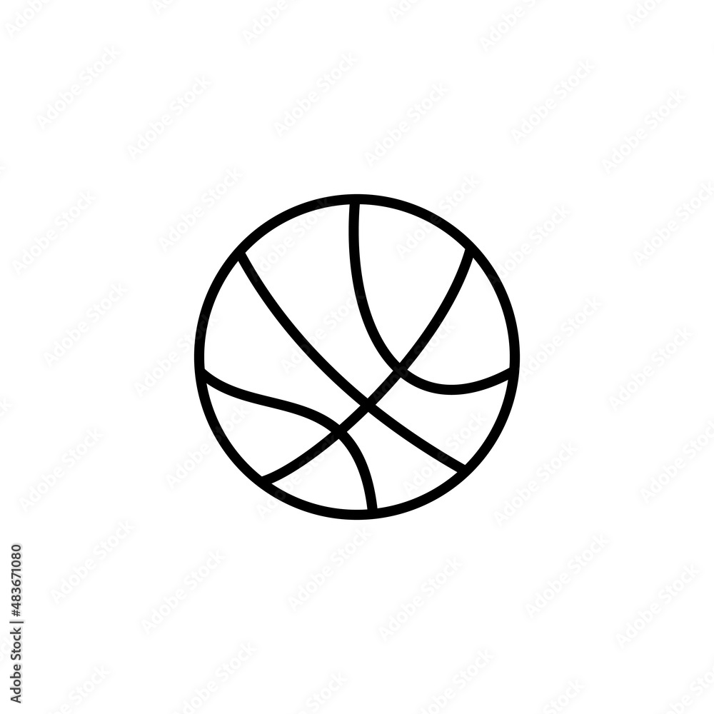 Basketball icon. Basketball ball sign and symbol Basketball icon. Basketball ball sign and symbol