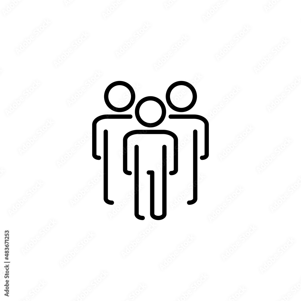 People icon. person sign and symbol. User Icon vector People icon. person sign and symbol. User Icon vector