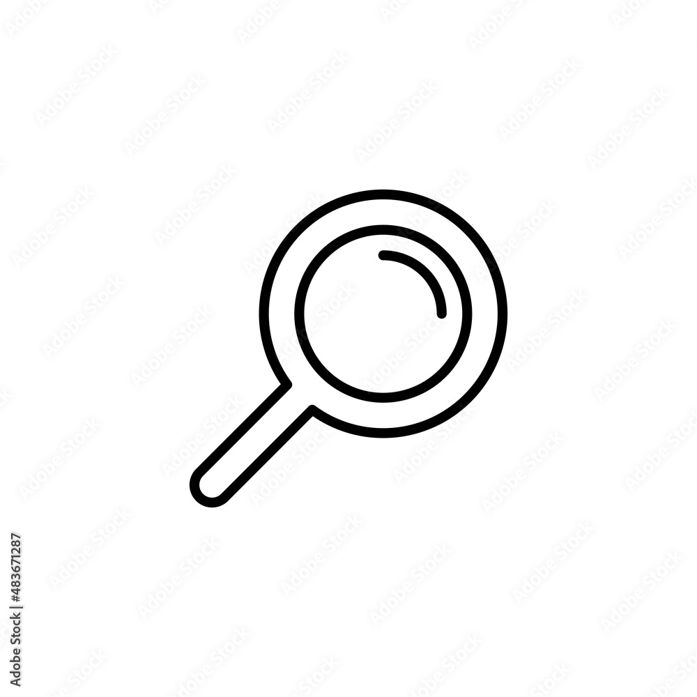 Search icon. search magnifying glass sign and symbol Search icon. search magnifying glass sign and symbol