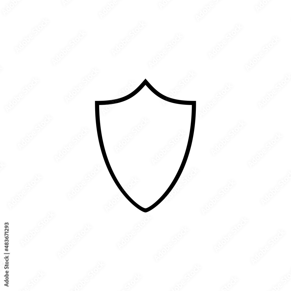 Shield icon. Protection icon. Security sign and symbol Shield icon. Protection icon. Security sign and symbol