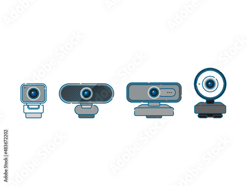 配信用WEBカメラのセット