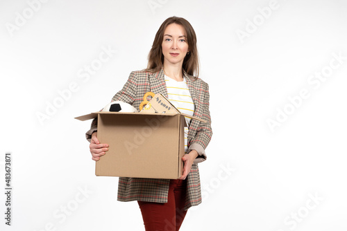 Woman thinks about place to...