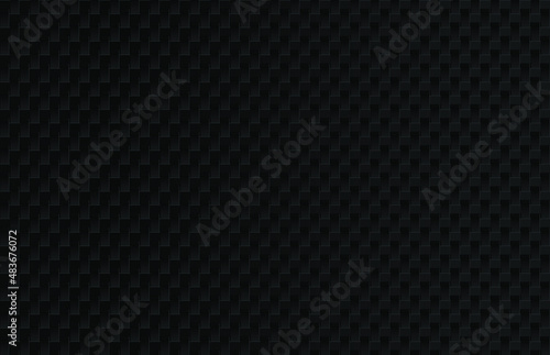 Black metallic background. Vector illustration.