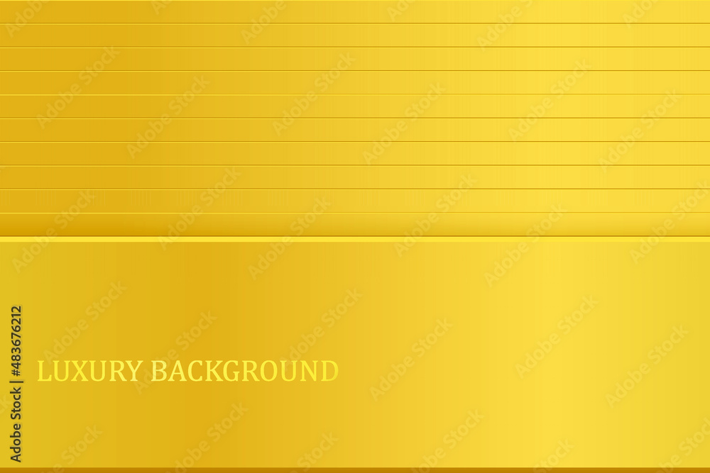 Obraz premium Golden luxury background. Vector illustration.
