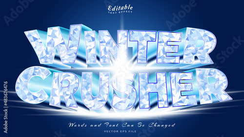 WINTER CRUSHER TEXT EFFECT