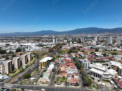 Aerial View of Downtown San Jose, Costa Rica